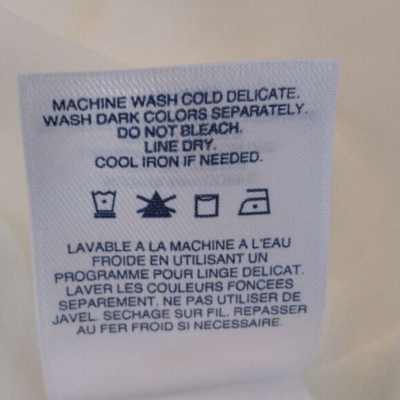 Lands' End White Knife Pleated Dressy Dress - Picture 9 of 11